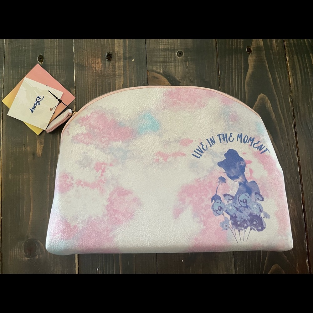 Disney Dani by Danielle Nicole Watercolor Cinderella Makeup Cosmetic Case NWT